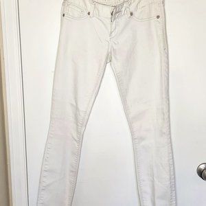 Size 2 White Express Jeans